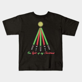 You Light Up My Christmas Kids T-Shirt